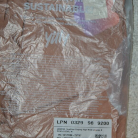Yitty Headliner Shaping High Waist Leggings, Brown Sugar color Size M NWT - Picture 2 of 2